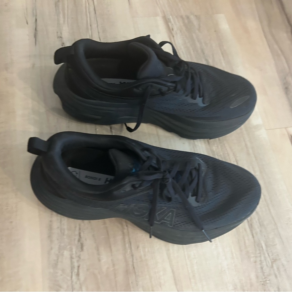 Hoka One One Black Performance Sneakers - Picture 10 of 12